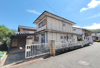 整備された団地内にある物件です。